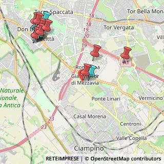 Mappa Via Alberto Lupo, 00173 Roma RM, Italia (2.896)