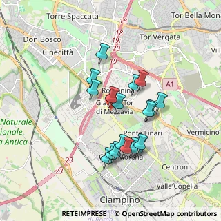 Mappa Via Vittorio Metz, 00173 Roma RM, Italia (1.62556)