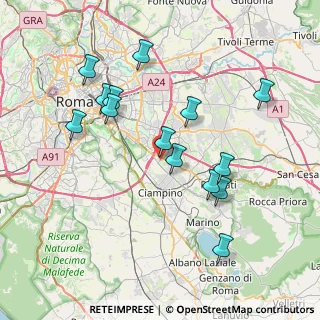 Mappa Via Mendicino, 00173 Roma RM, Italia (8)