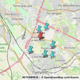 Mappa Via Mendicino, 00173 Roma RM, Italia (1.46636)