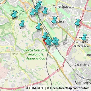 Mappa Via Sant Ignazio di Antiochia, 00178 Roma RM, Italia (2.42529)