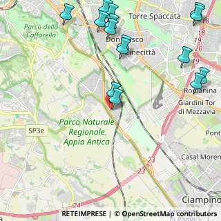 Mappa Via Sant Ignazio di Antiochia, 00178 Roma RM, Italia (3.04133)