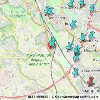 Mappa Via Sant Ignazio di Antiochia, 00178 Roma RM, Italia (3.11778)