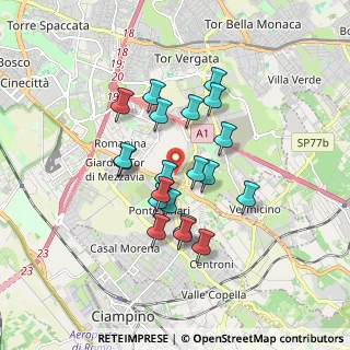 Mappa Via del Muro Linari, 00173 Roma RM, Italia (1.5135)