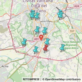 Mappa Viale Umberto Tupini, 00144 Roma RM, Italia (4.02083)