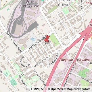Mappa Via Enzo Benedetto, 15, 00173 Roma, Roma (Lazio)
