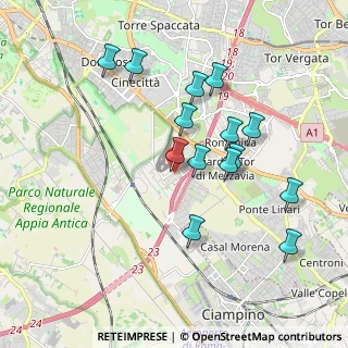 Mappa Via Enzo Benedetto, 00173 Roma RM, Italia (1.89214)