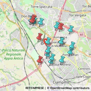 Mappa Via Enzo Benedetto, 00173 Roma RM, Italia (1.902)