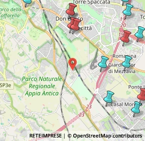 Mappa Via del Calice, 00178 Roma RM, Italia (3.3)