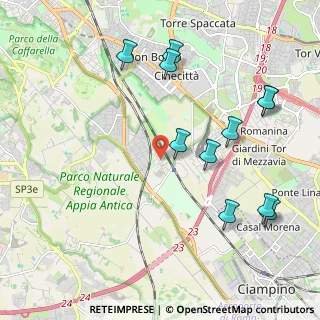 Mappa Via del Calice, 00178 Roma RM, Italia (2.47818)