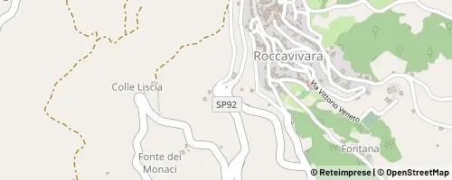 Mappa Roccavivara