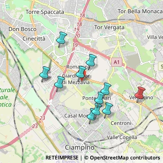 Mappa Via Cerisano, 00173 Roma RM, Italia (1.87273)