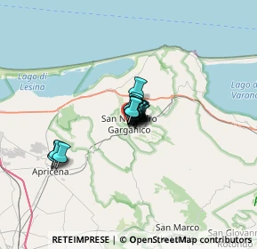 Mappa Via Matteo Fraccacreta, 71015 San Nicandro Garganico FG, Italia (2.723)