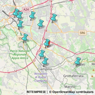 Mappa Via Leopoldo Gotti Porcinari, 00173 Roma RM, Italia (5.03545)