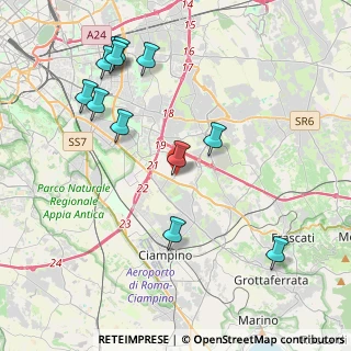 Mappa Via Leopoldo Gotti Porcinari, 00173 Roma RM, Italia (4.84583)