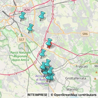 Mappa Via Leopoldo Gotti Porcinari, 00173 Roma RM, Italia (4.65667)