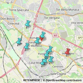 Mappa Via Leopoldo Gotti Porcinari, 00173 Roma RM, Italia (2.06818)