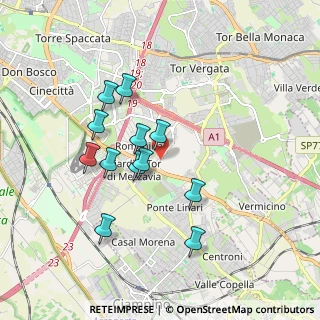 Mappa Via Leopoldo Gotti Porcinari, 00173 Roma RM, Italia (1.69333)