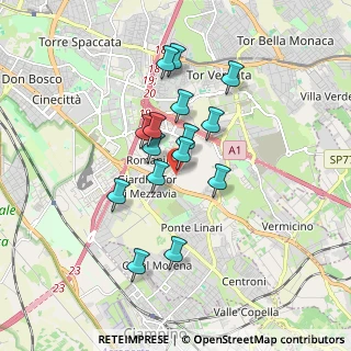 Mappa Via Leopoldo Gotti Porcinari, 00173 Roma RM, Italia (1.52067)