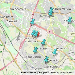 Mappa Via Leopoldo Gotti Porcinari, 00173 Roma RM, Italia (2.32818)