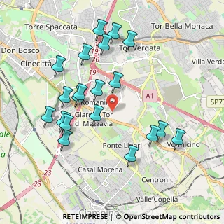 Mappa Via Leopoldo Gotti Porcinari, 00173 Roma RM, Italia (2.1235)