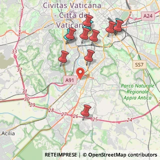 Mappa Viale Romolo Murri, 00144 Roma RM, Italia (4.63417)