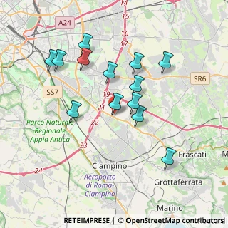 Mappa Via Massimo Severo Giannini, 00173 Roma RM, Italia (3.66154)