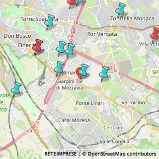 Mappa Via Massimo Severo Giannini, 00173 Roma RM, Italia (2.76)
