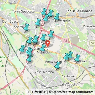 Mappa Via Massimo Severo Giannini, 00173 Roma RM, Italia (2.0695)