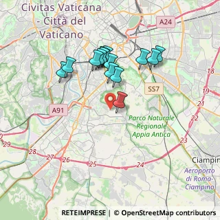 Mappa Via Mario Rigamonti, 00144 Roma RM, Italia (3.43643)