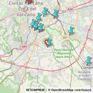 Mappa Via Mario Rigamonti, 00144 Roma RM, Italia (6.59842)