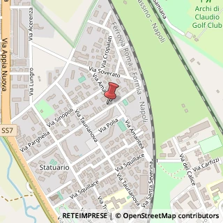 Mappa Via Oppido Mamertina, 69, 00178 Roma, Roma (Lazio)