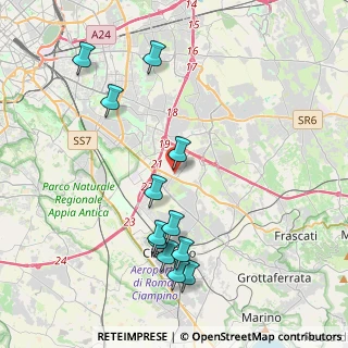 Mappa Via Massimo Severo Giannini, 00100 Roma RM, Italia (4.57583)