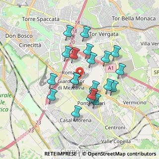 Mappa Via Massimo Severo Giannini, 00100 Roma RM, Italia (1.631)