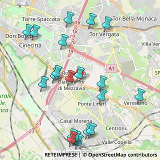 Mappa Via Giuseppe Barile, 00173 Roma RM, Italia (2.6765)