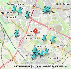 Mappa Via Massimo Severo Giannini, 00100 Roma RM, Italia (2.51714)