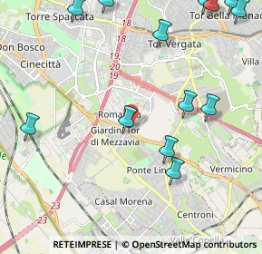 Mappa Via Massimo Severo Giannini, 00100 Roma RM, Italia (3.00308)