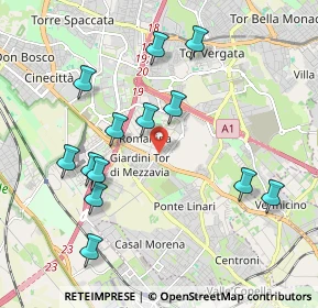 Mappa Via Massimo Severo Giannini, 00100 Roma RM, Italia (2.17077)