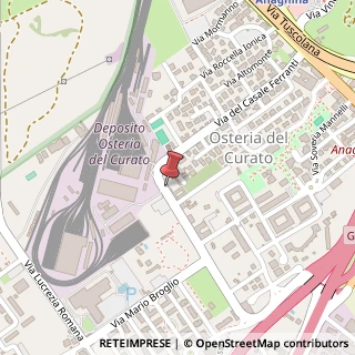 Mappa Via del Casale Ferranti, 39, 173 Roma, Roma (Lazio)