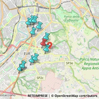 Mappa Via Renato Cesarini, 00142 Roma RM, Italia (2.21385)