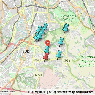 Mappa Via Renato Cesarini, 00142 Roma RM, Italia (1.41167)