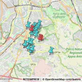 Mappa Via Renato Cesarini, 00142 Roma RM, Italia (1.4715)