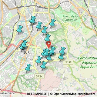 Mappa Via Renato Cesarini, 00142 Roma RM, Italia (1.847)