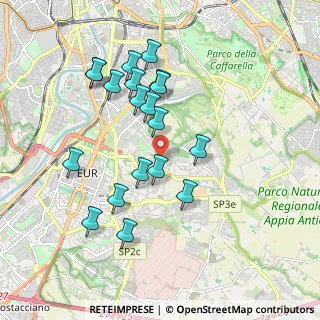 Mappa Via Renato Cesarini, 00142 Roma RM, Italia (1.91053)