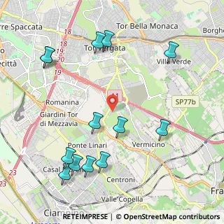 Mappa Via Carlo Betocchi, 00133 Roma RM, Italia (2.63154)