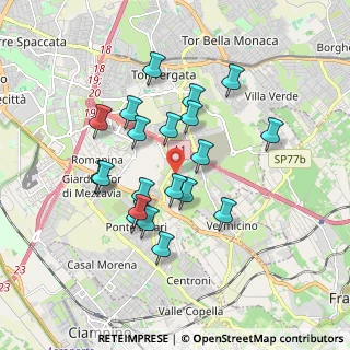 Mappa Via Carlo Betocchi, 00133 Roma RM, Italia (1.6885)