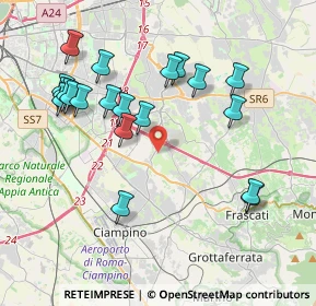 Mappa Via Carlo Betocchi, 00133 Roma RM, Italia (4.363)