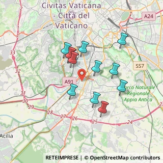 Mappa Via del Turismo, 00144 Roma RM, Italia (3.18083)