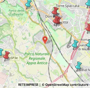 Mappa APPIA- APPIO CLAUDIO, 00178 Roma RM, Italia (3.34917)