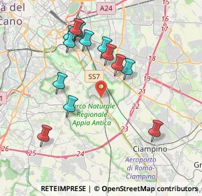 Mappa APPIA- APPIO CLAUDIO, 00178 Roma RM, Italia (4.04308)